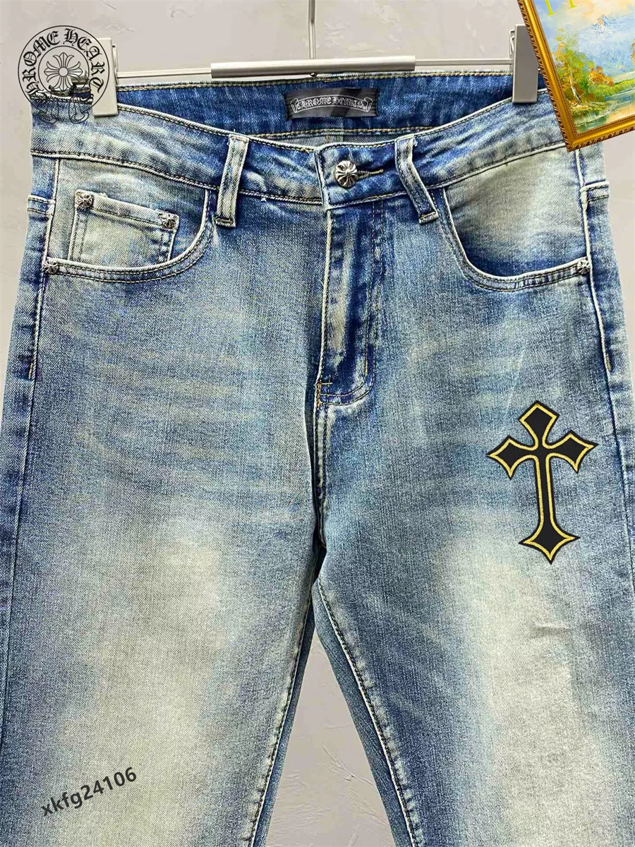 chrome hearts jeans pour homme s_12b22714